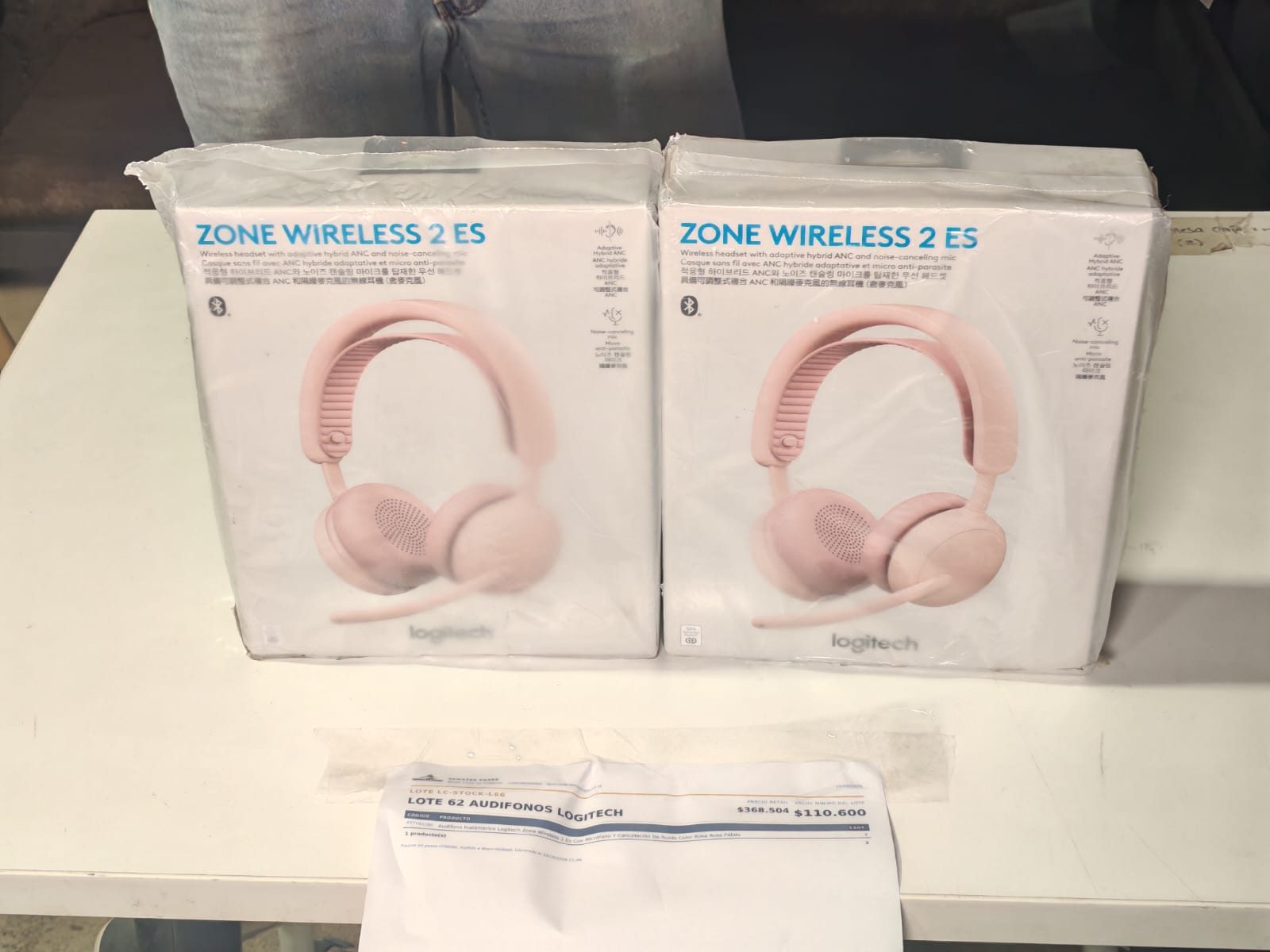 LOTE 62 AUDIFONOS LOGITECH