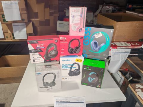 LOTE 55 AUDIFONOS CASCOS 02