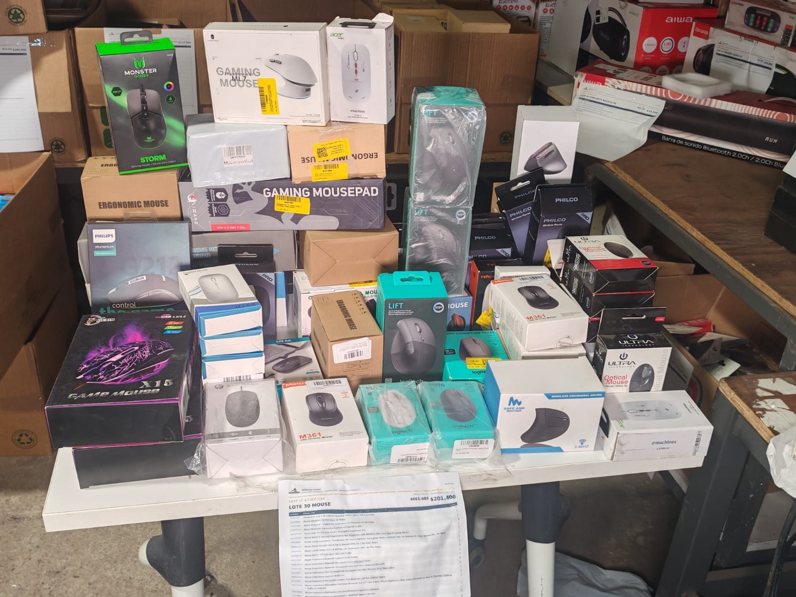 LOTE 30 MOUSE