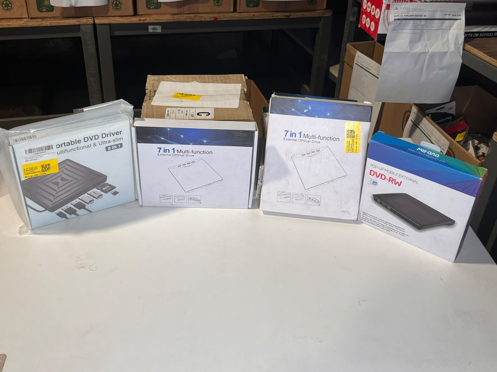 LOTE 132 LECTOR DVD PC
